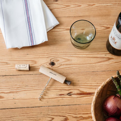 Natural Andree Jardin Oak & Horsehair Corkscrew