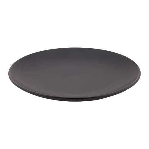 VTWonen Matte Black 20cm Porcelain Dessert Plate | Temple & Webster