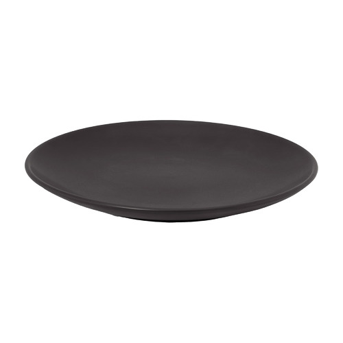 VTWonen Matte Black 18cm Porcelain Side Plate | Temple & Webster