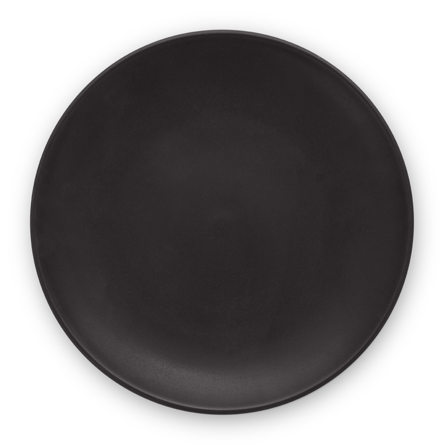 Matte Black Side Plate 18cm