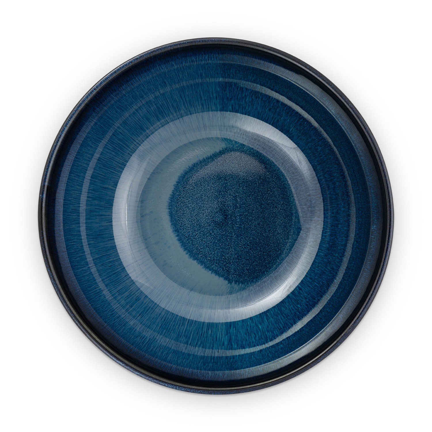 Dark Blue Round Bowl 23.5cm