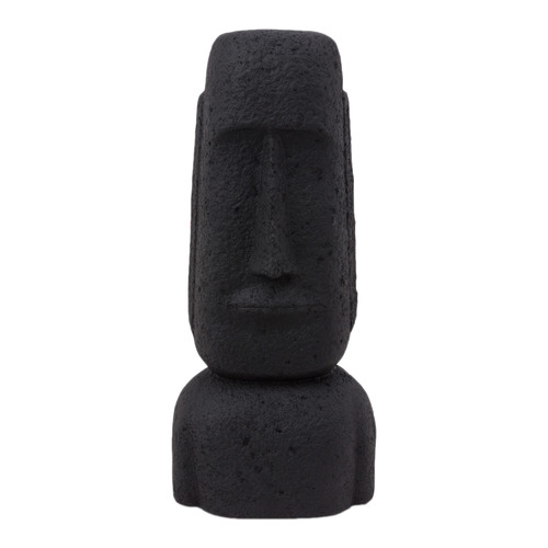 Black Ecomix Face Sculpture