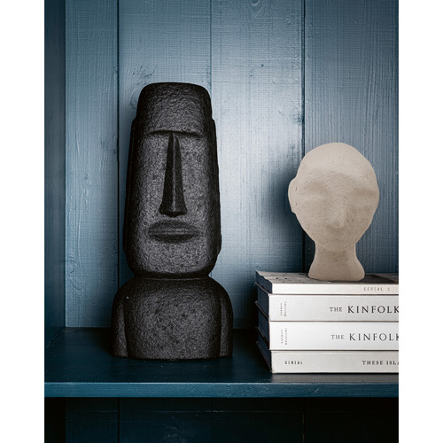 Black Ecomix Face Sculpture