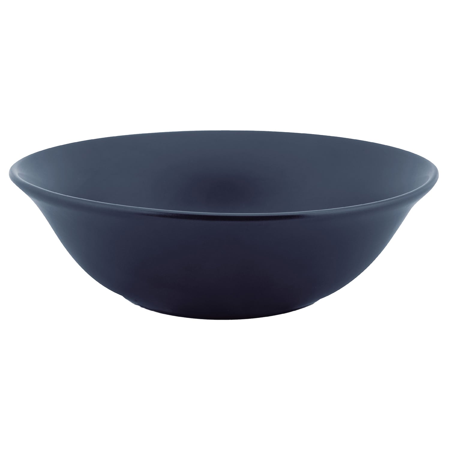 Matte Blue Porcelain Bowl