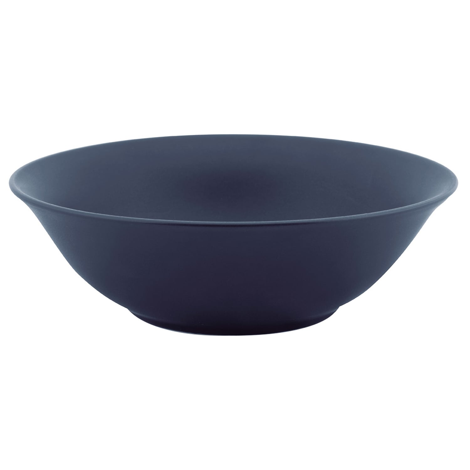 Matte Blue Porcelain Bowl