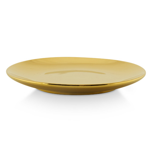 Gold 12cm Porcelain Plates