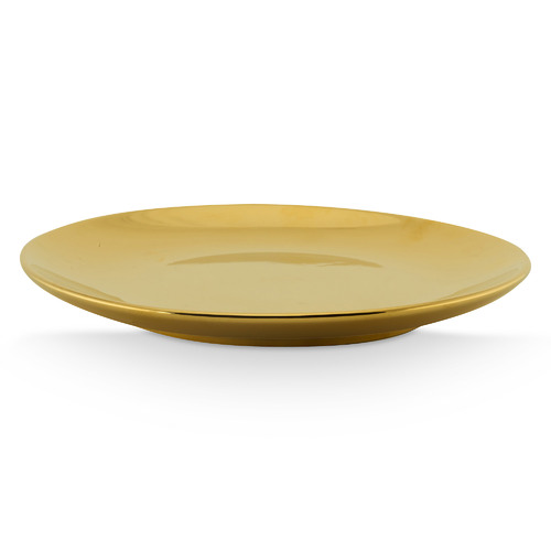 Gold 20cm Porcelain Plates