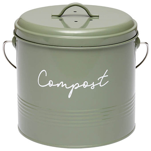 Ladelle 2L Eco Metal Compost Bin Temple & ster
