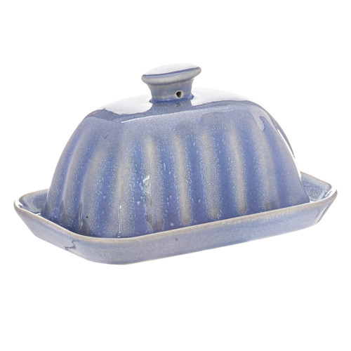 Marguerite Stoneware Butter Dish