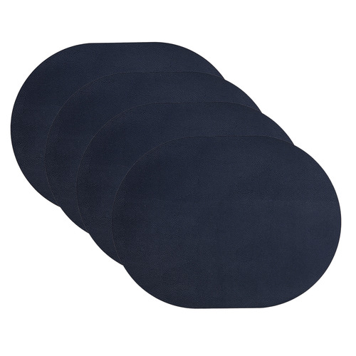Hugo Oval Vinyl Placemats