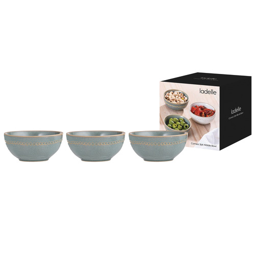 Cameo 12cm Stoneware Nibble Bowls | Temple & Webster