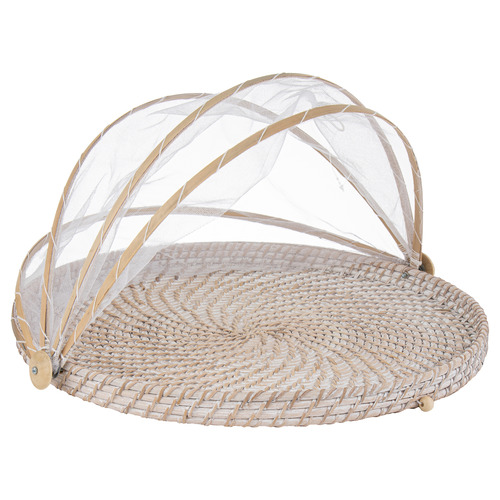 Whitehaven Rattan Collapsible Food Cover