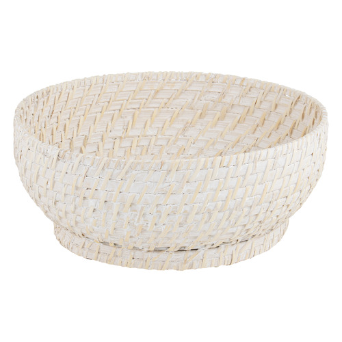 Whitehaven Rattan Serving Bowl