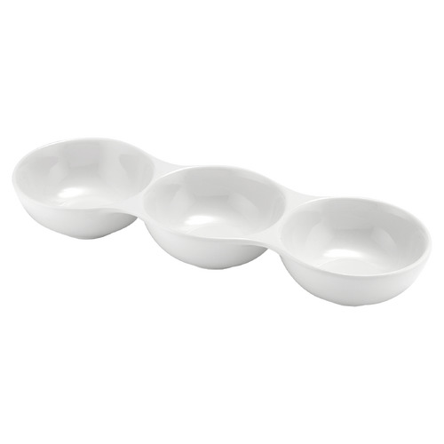 3 Pod Alto Serve & Share Chip & Dip Bowl
