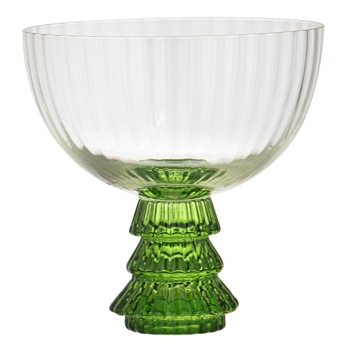 Garland Xmas Tree Coupe Glasses