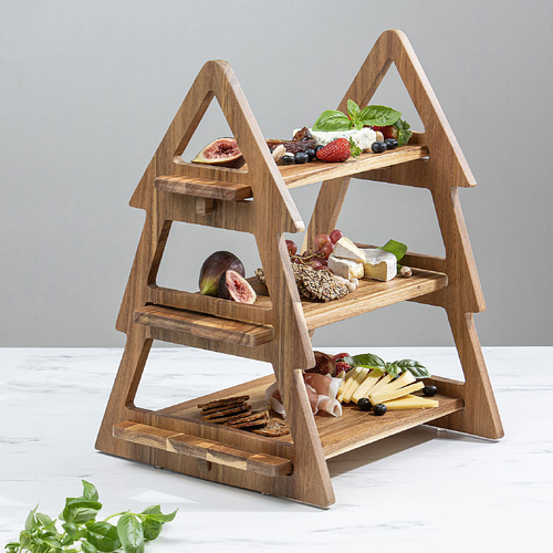 Christmas Tree 3 Tier Serving Tower
