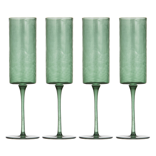 4 Piece Flynn Champagne Glasses