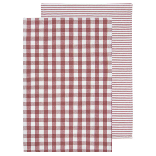 2 Piece Eco Gingham Kitchen towel