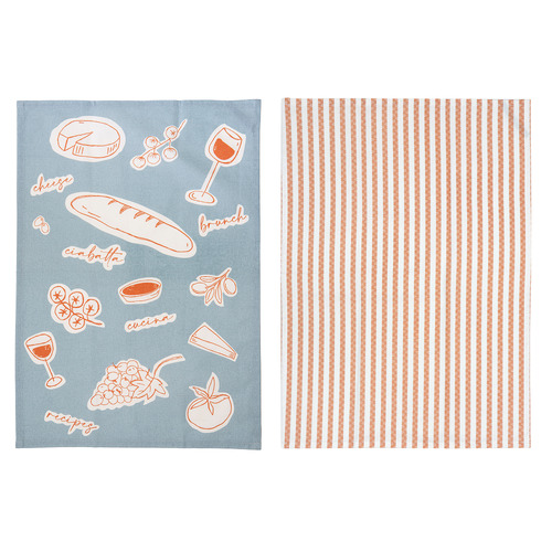 4-Piece-A-Long-Lunch-Cotton-Kitchen-Towel-Set