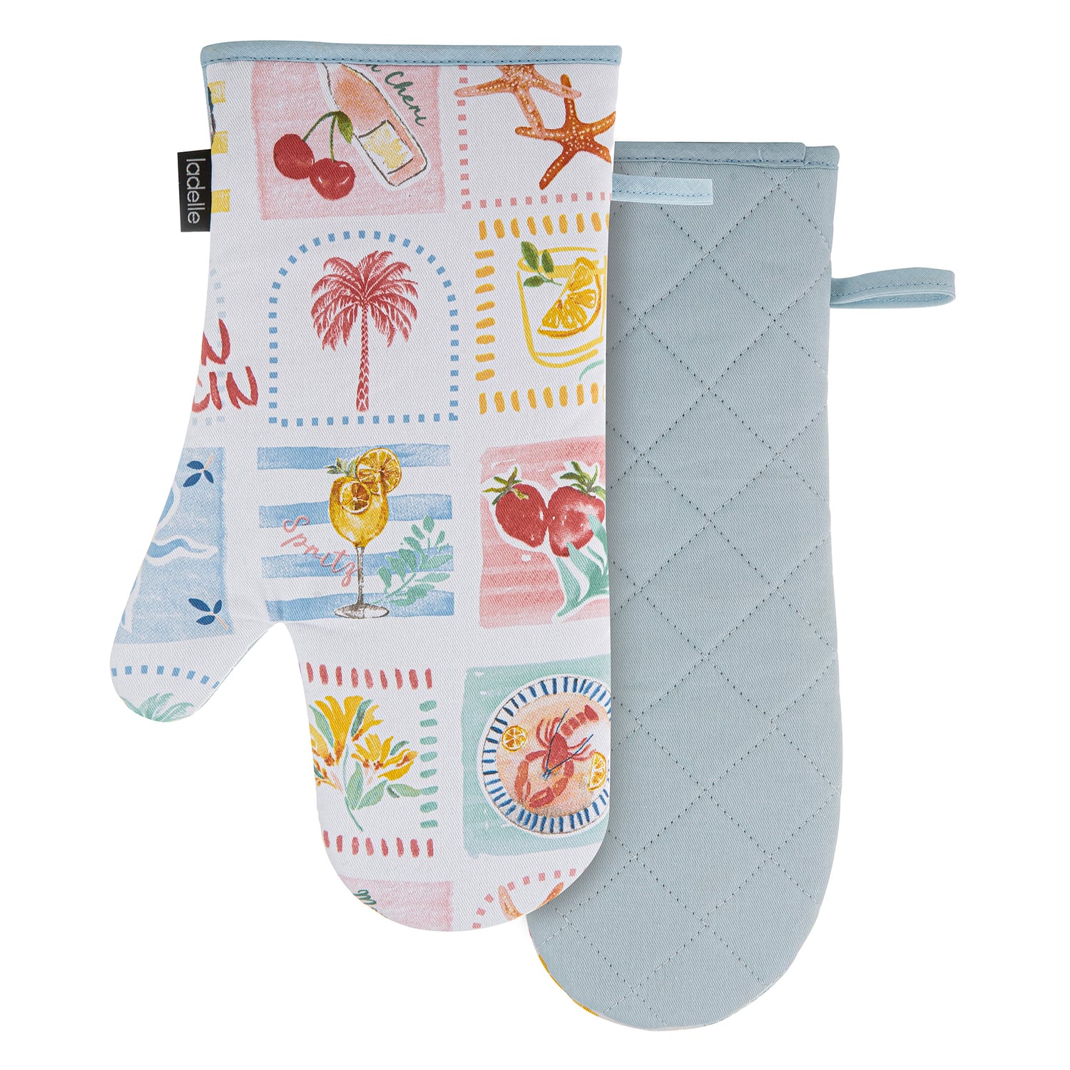 2 Piece Capri Oven Mitt Set
