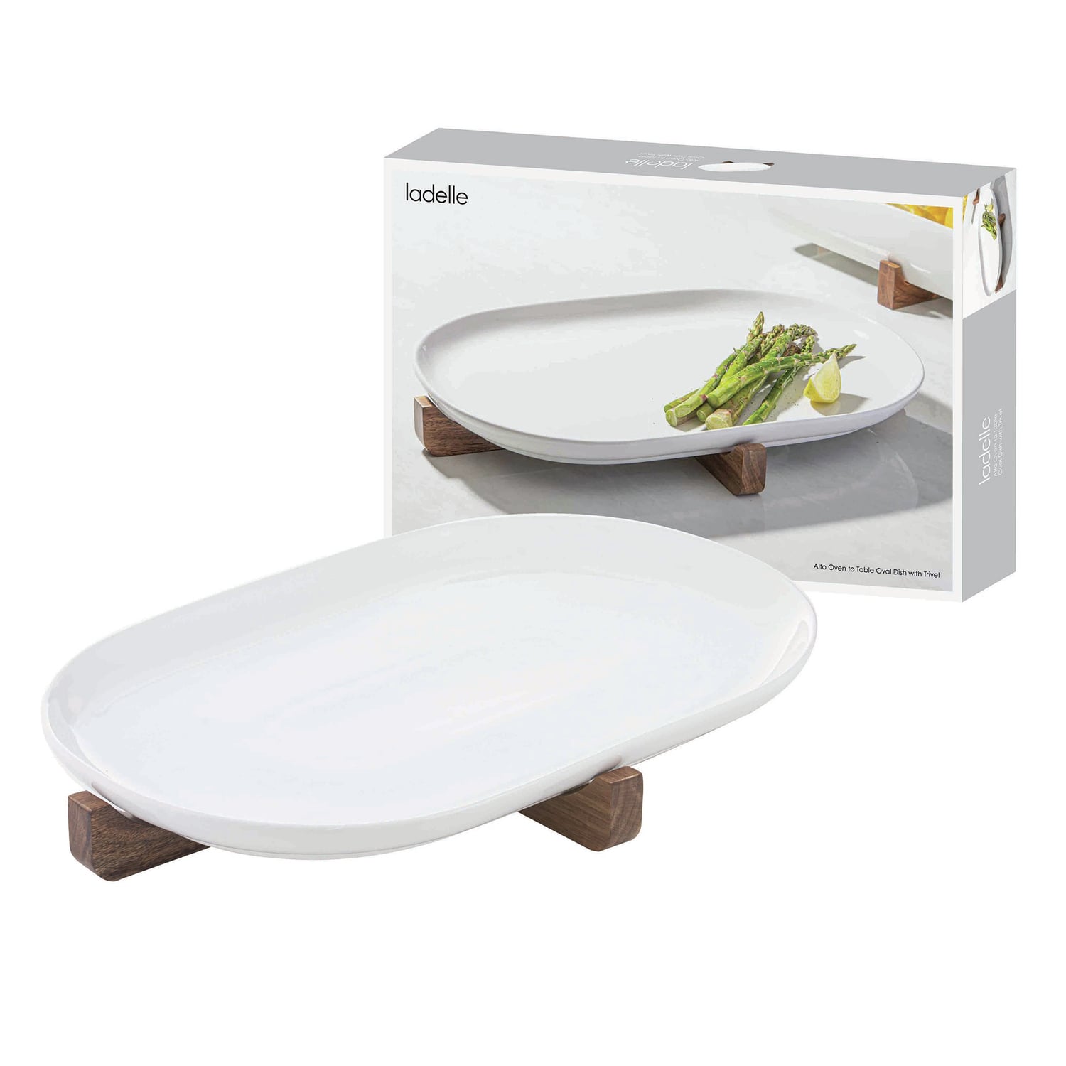 Alto Oven To Table Oval Dish With Trivet