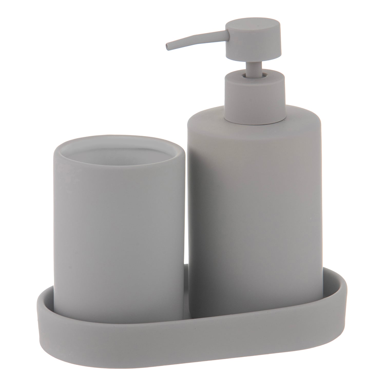 3 Piece Essentials Bathroom Accessories Set