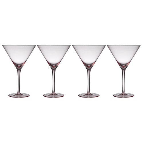 Blush Esme 320ml Crystal Martini Glasses