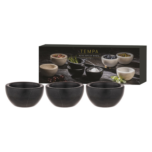 Black Emerson Pinch Bowls