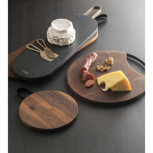 3 Piece Natural Orson Cheese Knife & Board Set | Temple & Webster