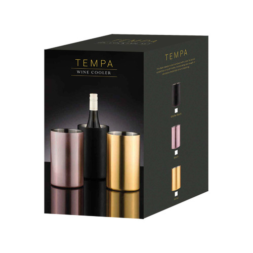 Matte Black Aurora Wine Cooler