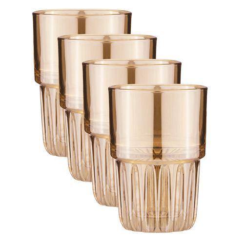 Gold Skye Highball Tumblers