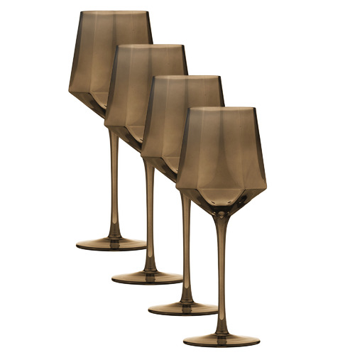 Espresso Jaxon 450ml Wine Glasses | Temple & Webster