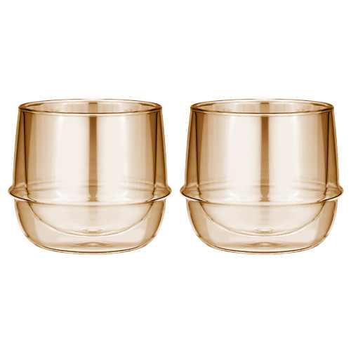 Gold Costa 200ml Glass Tumblers