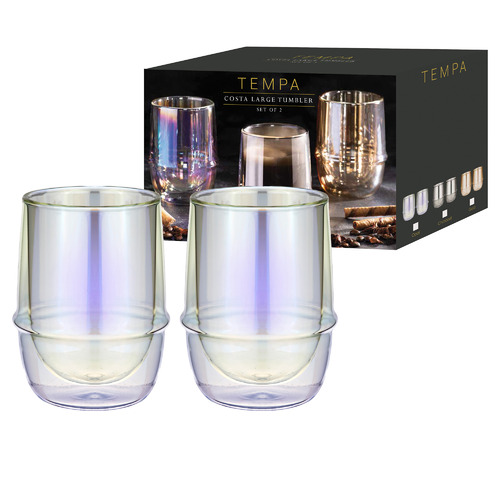 Opal Costa 300ml Glass Tumblers