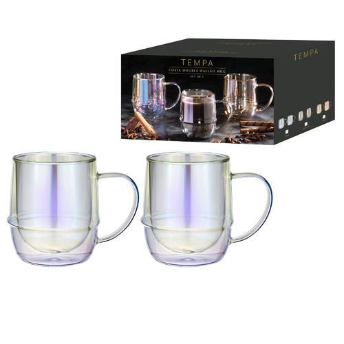 Opal Costa Glass Mugs