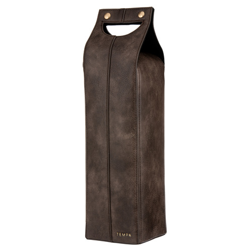 Harley Faux Leather Single Wine Bag