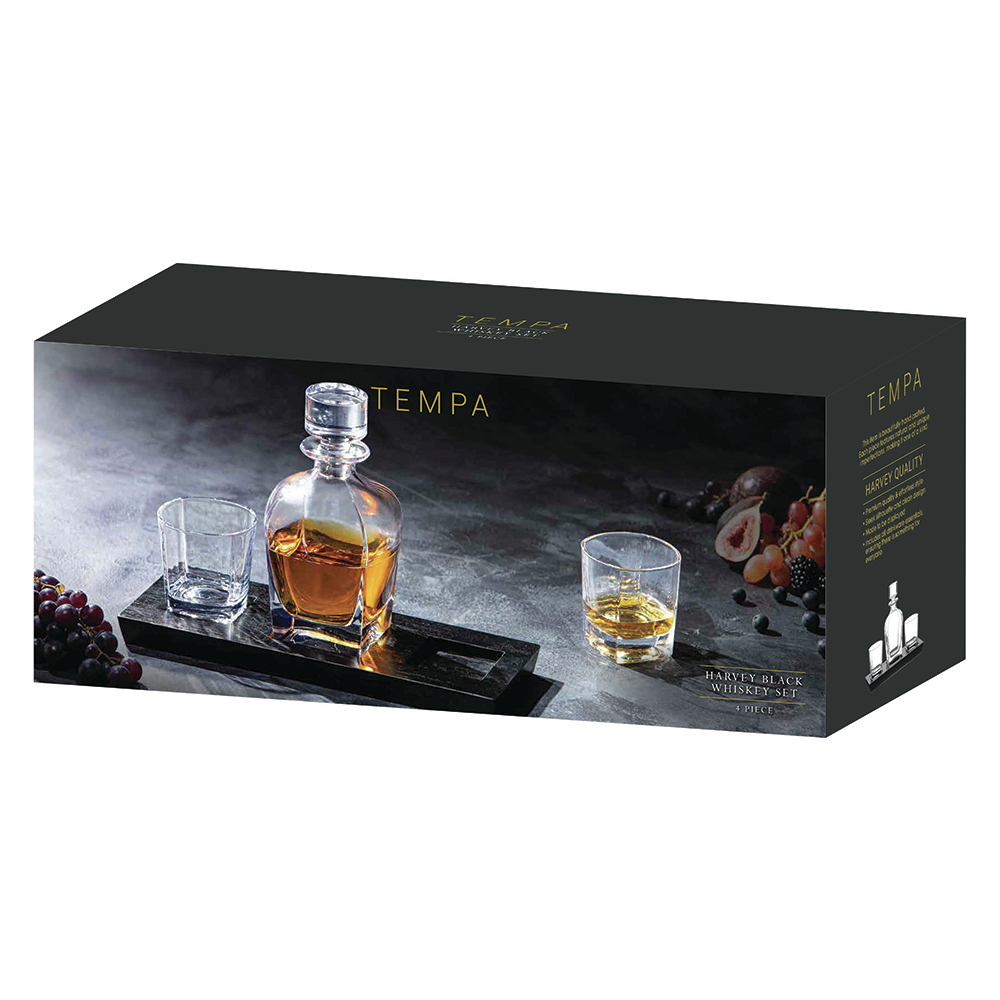 4 Piece Harvey Whiskey Set