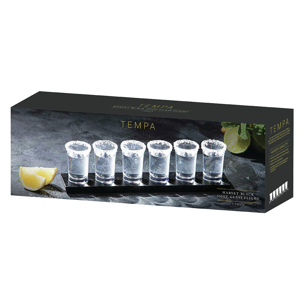 7 Piece Harvey Shot Tasting Flight Set