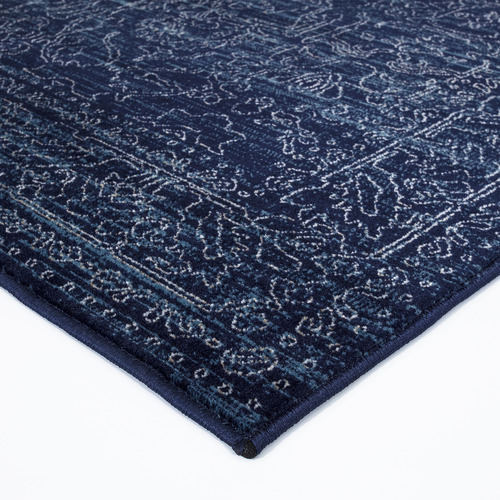 Navy Marguerite Oriental Rug