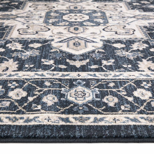 Halo Rugs Navy Delphine Oriental Rug Temple & ster