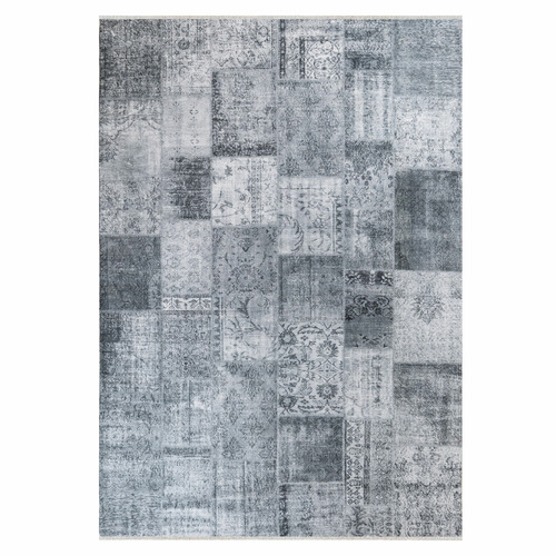 Grey Camila Power-Loomed Rug