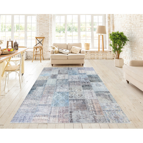 Multi-Coloured Camila Power-Loomed Rug