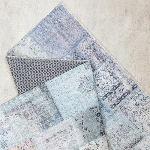 Multi-Coloured Camila Power-Loomed Rug
