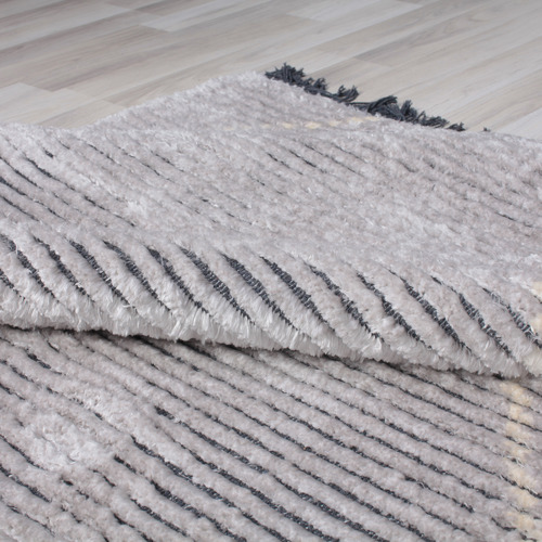 Grey Castellan Power-Loomed Rug