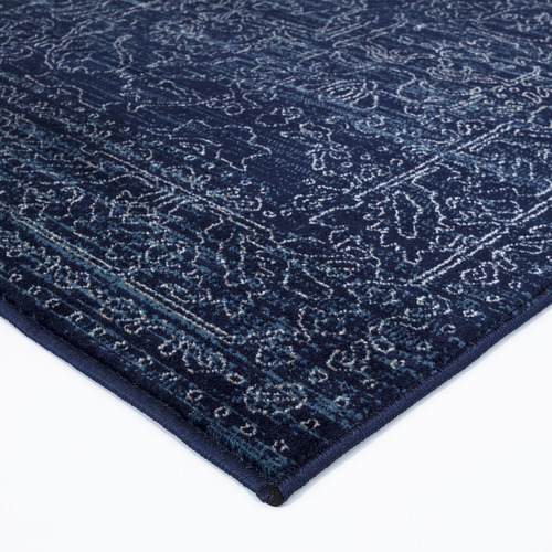Navy Marguerite Oriental Rug