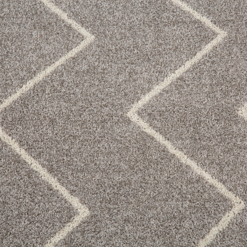Light Grey Marquise Power-Loomed Rug