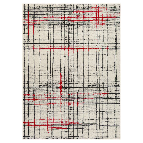 Beige Marquise Power-Loomed Rug