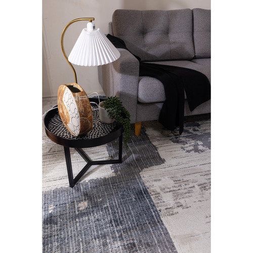 Cream & Navy Colbee Rug