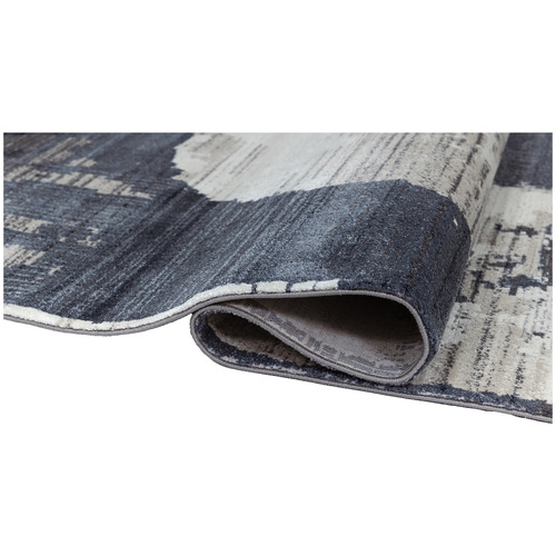 Cream & Navy Colbee Rug