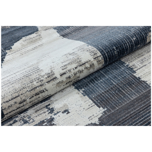 Cream & Navy Colbee Rug